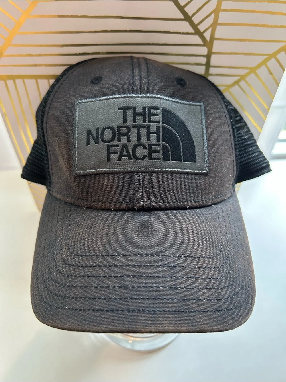 🖤🧢 VINTAGE THE NORTH FACE FADED TRUCKER HAT 🧢🖤unisex